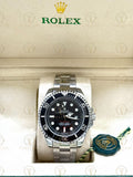 SEA-DWELLER silver , black dial , oyster bracelet