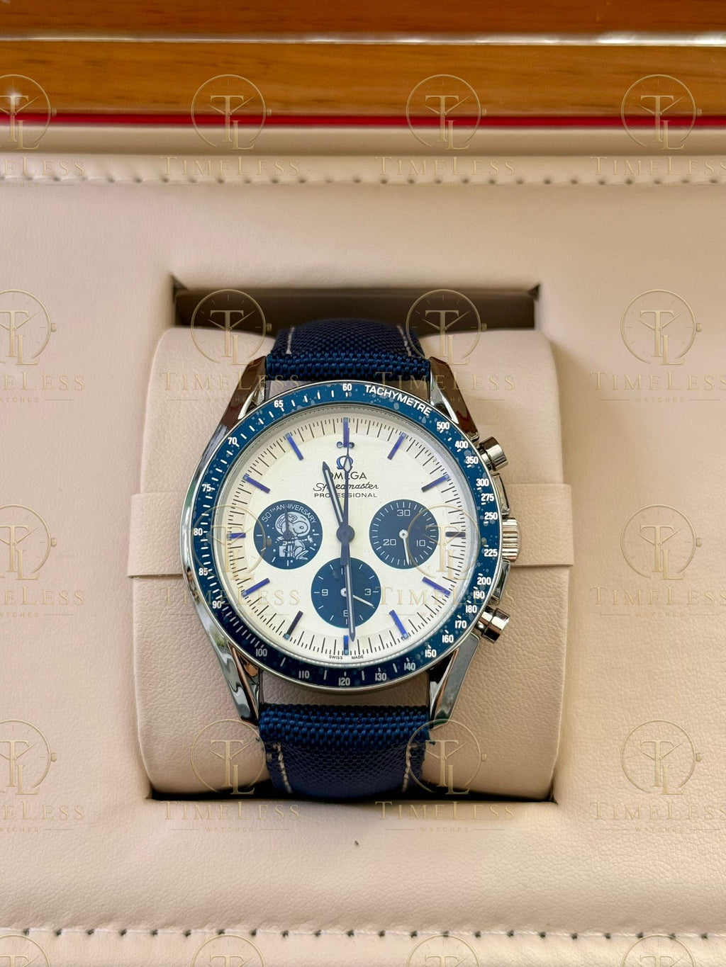 Omega Speedmaster Anniversary Series "Silver Snoopy Award" 50th Anniversary 42mm